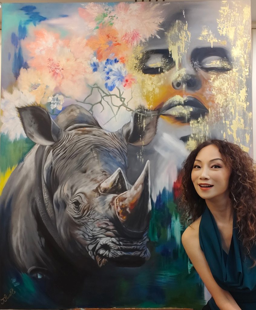 當時尚遇見瓷藝：藍月老師的藝術煉金術